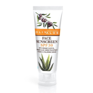 Sunscreen with protection index 30SPF