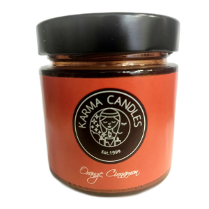 Aromatic candle 212ml orange cinnamon