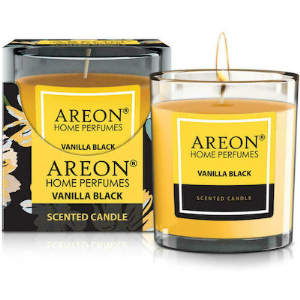 scented candle "vanilla black"