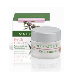 Olivaloe moisturizing face cream for normal to dry skin