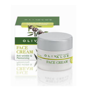 Olivaloe moisturizing face cream for oily to normal skin